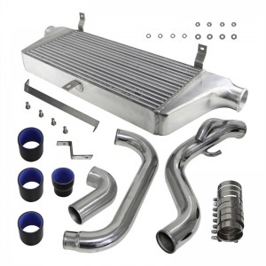 Frontmontage-Ladeluftkühler-Kit aus Aluminium für Nissan Silvia S14 S15 SR20DET 93–02
