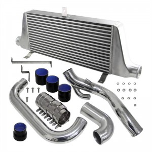 Kit intercooler din aluminiu pentru montaj frontal pentru Nissan Silvia S14 S15 SR20DET 93-02