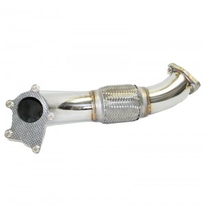 3″ 5-μπουλόνι φλάντζα Downpipe Pipe για T3/T4 Turbo που ταιριάζει στο Nissan 240sx S13 S14 S15