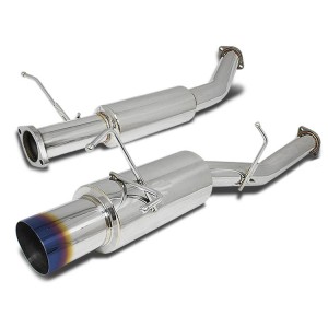 For Nissan 240SX S13 3 Inch Silvia Catback Exhaust 1989-1994 With Euro Stype Adjust Tip