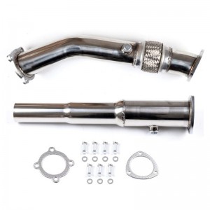 3″ Stainless Turbo Exhaust Down Pipe Fits For 2000-2006 Audi TT 1999-2005 VW Beetle 1.8