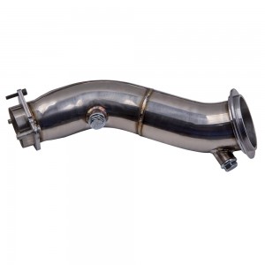 Stainless Exhaust Downpipe 3″ For 2015-2019 BMW M3 M4 Twin Turbo M2 S55 F82 F8X F80 F83