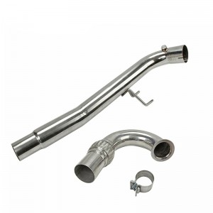 Stainless Steel Downpipe fits For 2012-2016 V-W Golf GTi 2.0T MK7 3″ Piping