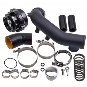 Racing Intake Turbo Charge Pipe Kit w/ Tial & 50mm Bov For BMW N54 E88 E90 E92 135i 335i