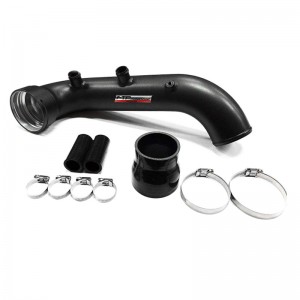 Intake Turbo Charge Pipa Pendingin Kit Kompatibel untuk BMW N54 E88 E90 E92 135i 335i Hitam