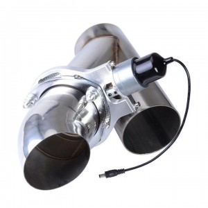 Электронный 4-дюймовый пульт дистанционного управления Racing Sound, Y-труба, одинарный электрический выхлопной комплект с вырезом