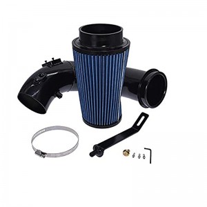 Cold Air Intake System Turbo Induction Pipe Tube Kit with Air Filter Cone High Flow for Dodge 2007.5 2012 6.7 L