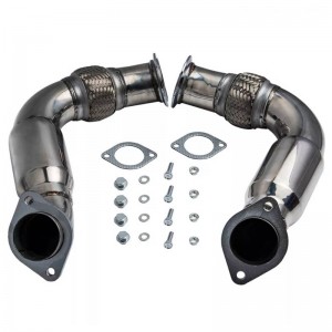Tubo de escapamento de aço inoxidável para BMW X6/X5/5-/7-SERIES N63B44 4.4 V8 08-14