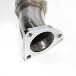For 2007+ 350Z 370Z G35 G37 FX35 FX37 Q50 Q60 Stainless Steel Pipe with Flexpipe