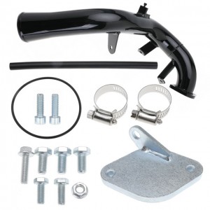 2006-2007 Chevy GM 2500 3500 Duramax LBZ 6.6L Diesel EGR Delete Kit with High Flow Intake Ebow