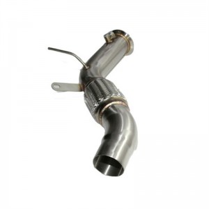 Stainless Steel 304 Exhaust Downpipe FOR 2005-2008 BMW 5 SERIES E60 E61 520D M47N2