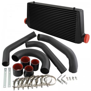Front Mount Twin Turbo Intercooler Kit Fits For Toyota Supra JZA80 2JZGTE 1993-1998