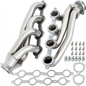 Stainless Steel Exhaust Headers For 2010-2015 Chevy LS1 LS2 LS3 LS6 LS7 SUV Chevelle Camaro Engines Truck