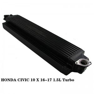FMIC frontmonterad intercooler för HONDA CIVIC 10 X 16-17 1,5L Turbo 10X