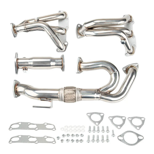 ODM 6an Fittings Supplier –  Exhaust Manifold Headers Downpipe Test Pipe FITS Nissan Altima 3.5L Engine 2002-2006 – Yibai