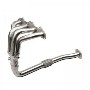 Long Type Stainless Steel Exhaust Manifold Header For 95-99 Mitsubishi Eclipse