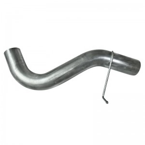 5″ EXHAUST DPF DELETE Exhaust pipe With Muffler For GM DURA-MAX DIESEL 6.6L LML 15.5-16