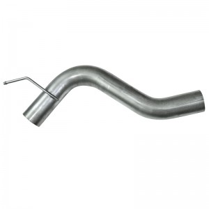 4 “409 SS DPF & Cat Delete Pipe For 2007-5-2009 6.7L Dodge Cummins with muffler