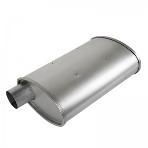 Material de placa de aluminio, silenciador de tubo de escape de automóvil, tubo general de rendimiento de escape de automóvil