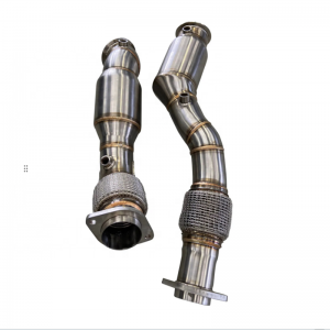 Tubos de descarga Cat 3.0T de alto fluxo para BMW X3M/X4M (F97/F98) S58 2019-2022
