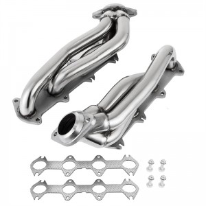 Stainless Steel Exhaust Header Manifold Performance Fit for Ford F150 04-10 5.4L