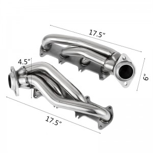 Prestazioni del collettore di scarico in acciaio inossidabile adatte per Ford F150 04-10 5.4L