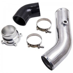 2.75″ Cold Side Intercooler Pipe & Boot Kit Compatible sa 2011-2016 Ford 6.7L V8 Powerstroke Diesel