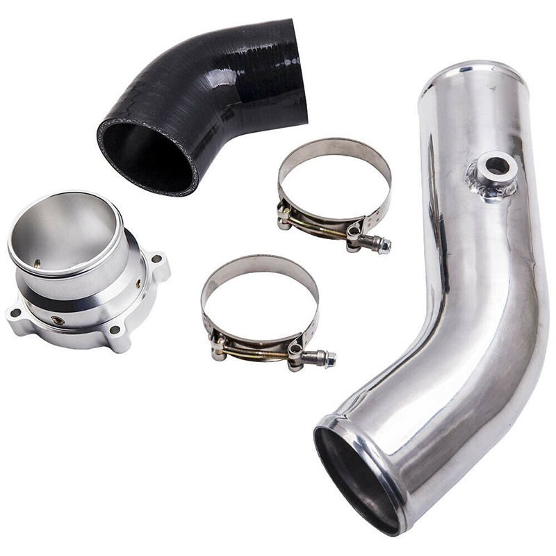 OEM Best Cold Air Intake Manufacturer –  2.75″ Cold Side Intercooler Pipe & Boot Kit Compatible with 2011-2016 Ford 6.7L V8 Powerstroke Diesel – Yibai
