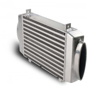 Aluminum Bolt-On Top Mount Supercharge Intercooler Compatible with MINI COOPER S R53 2002-2006