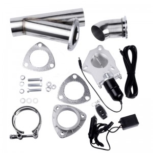 2 inch Remote Electric Exhaust Cutout Kit