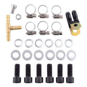 Fabricator 2.5 Inch Remote Control DIY Dual Exhaust Cutout Be-Cut Pipe Kit