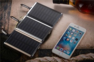 High Quality External Battery Solar Charger 5000mah Waterproof Solar Power Bank