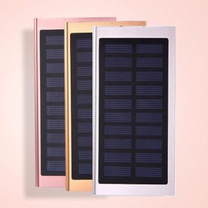 SP004-निर्माण अनुकूलित मुक्त लोगो सौर शक्ति बैंक 10000mah