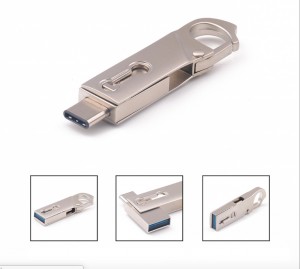 Professional Design Sandisk Usb 3.0 Flash Drive -
 OTG Metal USB 3.0 Pen Drive 16GB Type C High Speed Flash Drive Memory Stick Waterproof USB Flash Drive – EEON