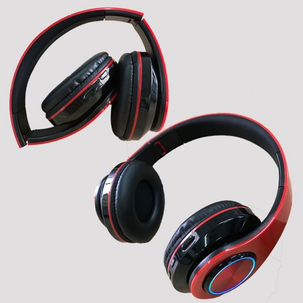 oem brand Wireless BT 5.0 Stereo Over-Ear Foldable Games Headphone Built-In Mic for mobile phone