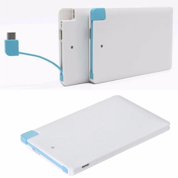 Easy carry promotional gift 2600mAh ultra thin credit card power bank