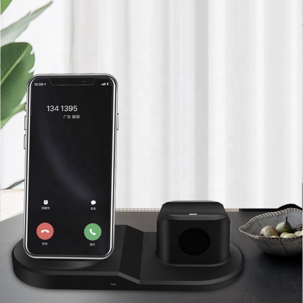 newest trending universal 10w fast  iphone mobile phone wireless charger earbuds  smart watch  type-c wireless charger  station