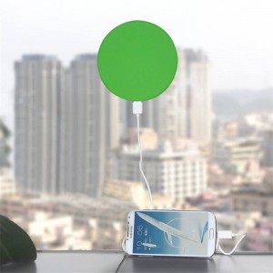 EEON-066- window suction solar charger  for mobile phones. 6000mah