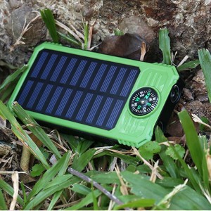 D3-3.7v kompas 10000mAh solárna nabíjačka pre mobilný telefón