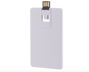 Wholesales Credit Card OTG Flash Drive Real Capacity 4GB 8GB 16GB 32GB 64GB USB Flash Drive With Free Sample