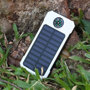 D3-3.7v قطب نما 10000mah شارژر خورشیدی برای تلفن همراه