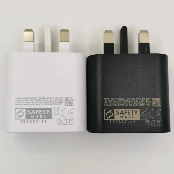 OEM Original Fast charging 25W EP-TA800 USB-C Travel adaptor Genuine Mobile phone wall charger for Samsung 10 NOTE EU,UK,USA