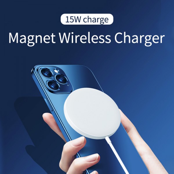 5W.7.5W.10W.15W fast charge  USB-C Magnetic wireless charger with magnet