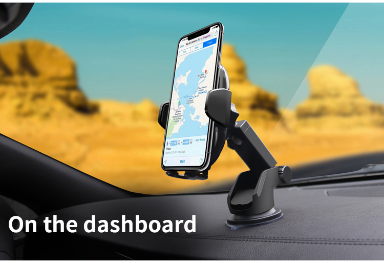 Wireless Car Charger Mount Fast Car Charging QI with smart sensor car wireless charger