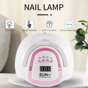 ODM Factory China LED Nail Lamp LED Nail Dryer Lamp LED Nail UV Lamp 168W Powerful UV LED Nail Lamp for UV Nail Gel