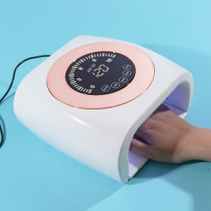 Assecador d'ungles de la Xina d'alta reputació làmpada d'ungles LED làmpada UV per curar tot l'esmalt d'ungles de gel color blanc rosa làmpada d'ungles portàtil amb USB