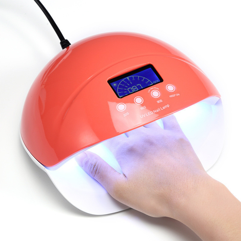 Nail lamp dryer polish Led Lamp pedicure curing smart 50W with infrared for mode for curing all gels