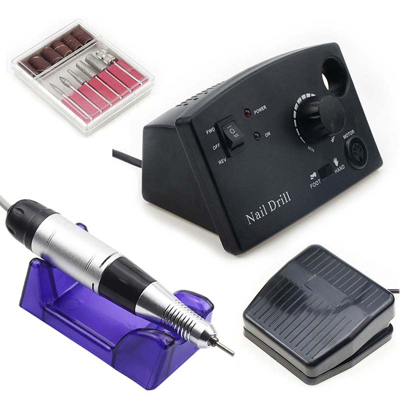 18 Years Factory Nail Drill Kit - Electric Nail Drill Manicure Machine Pedicure Nail Accessoires Tool Nail File Drill – Rongfeng