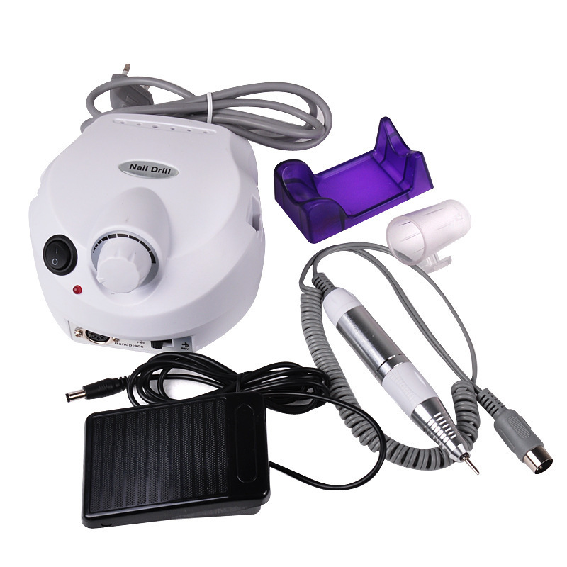 35000 RPM Manicure & Pedicure Portable Professional Electric Nail Drill Kit for Regular nail polish drill machines 202