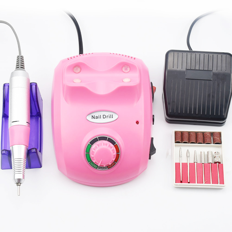 Factory made hot-sale Electric Nail Drill Professional - Nail Drill Machine 35000RPM Manicure Drill Equipment Electric Nail File For Nail Art Design – Rongfeng